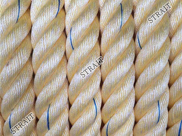 High strength polyester polyethylene mixed rope - four strands2 High strength polyester polyethylene mixed rope - four strands2