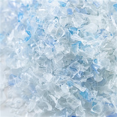 Fiber Grade Recycled Clear And White PET Flakes