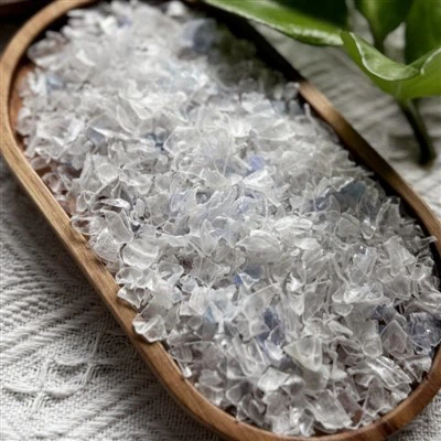 Hot Washed Recycled 100% Clear PET Flakes